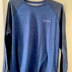 Columbia Raglan Long Sleeve Shirt Size L
